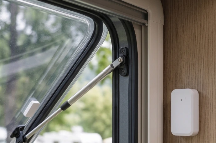 Camper raamsensor